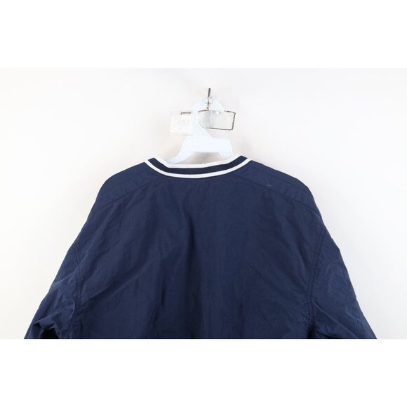 Vtg 90s Nike Womens Small Travis Scott Center Swoosh Cropped Windbreaker Jacket - Picture 15 of 16